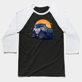 SUV Offroad Artwork Baseball T-Shirt